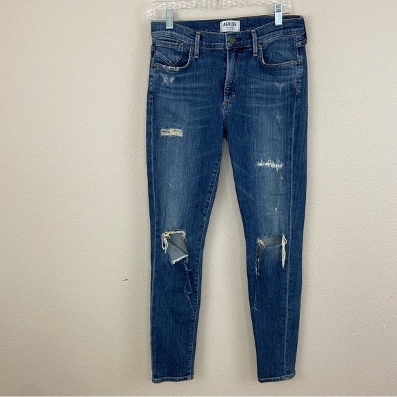 Agolde Jeans Agolde Sophie High Rise Skinny Jeans - Picture 2 of 4